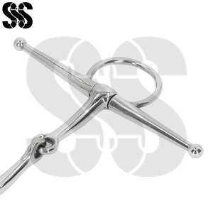 Bocado Ecuestre de Acero Inoxidable Resistente, Control Fuerte, Resistente al Óxido, Acabado Liso, Cómodo para Entrenamiento y Competición - Product Image 5