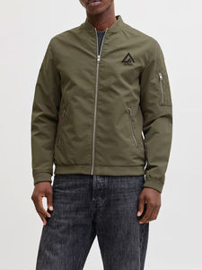 Chaqueta Bomber de Invierno para Hombre, Color Sólido, Cierre Completo, Calidad Premium, Ligera, el Mejor Producto en AKO - Product Image 2