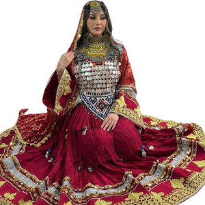 Vestidos Banjara afganos tradicionales de talla grande para mujer de la mejor calidad en MOQ bajo, lo mejor para eventos, ropa musulmana - Product Image 1