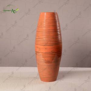 Vase de table en bambou fait main, personnalisable, style Art déco, écologique, durable et décoratif - Product Image 6