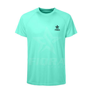 ODM Logo personnalisé hommes pour chemises T-shirt tricoté décontracté Polyester/coton polaire coupe normale séchage rapide respirant grande taille - Product Image 1