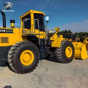 Cargadora de Ruedas Komatsu WA470 Usada, 24 Toneladas, Cucharón de 4.2m³, Marca Japonesa Original, Maquinaria de Construcción de Segunda Mano, Bajo Número de Horas, Certificación CE - Product Image 2