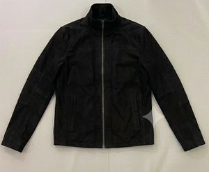 Veste en cuir pour homme, style streetwear, fermeture éclair, en nubuck de vache premium, séchage rapide - Product Image 4