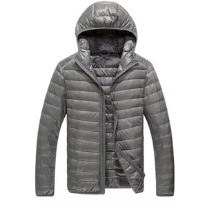 Vente en gros personnalisé OEM imprimé grande taille hommes doudoune hiver respirant vestes bulle avec fermeture à glissière logo personnalisé - Product Image 4