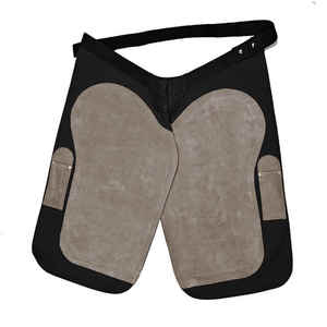 Cómodo delantal de cuero con portaherramientas y correas ajustables hecho para uso diario en el taller - Product Image 6