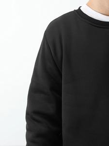 Sweatshirts en molleton de coton vierge à épaules tombantes sur mesure pour hommes Sweatshirts pour hommes de la meilleure qualité - Product Image 4