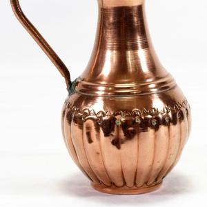 Jarra de agua de cobre para agua potable y almacenamiento, jarras de alta calidad hechas a mano de La India por World Craft IMPEX - Product Image 3