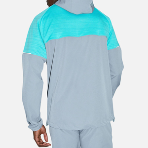 Top Trending 2025 Custom Windbreaker Chaqueta impermeable Sublimación Ligero Transpirable Running Windbreaker Sets Fabricante - Product Image 6