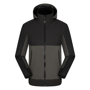 Veste coupe-vent à capuche en nylon légère et élégante pour homme, streetwear, mode, sports de plein air, course à pied, fermeture éclair, vestes pour homme - Product Image 3