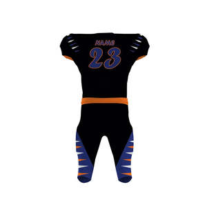 Meilleures ventes Uniformes d'équipe américaine Uniforme de football américain en différentes couleurs et tailles disponibles pour les vêtements de sport pour hommes - Product Image 3