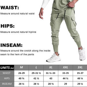 Customized Stylish Men's Poly Cotton Work <b>Trousers</b> Mid Waist Pro <b>Builder</b> Cargo Pants With Drawstring Closure Casual Style - Product Image 6