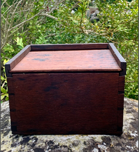 Brújula marina en cardanes vintage de finales del siglo XIX en caja de caoba Regalos para marido, regalo para parejas, regalos de Navidad - Product Image 2