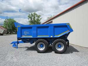 Semirremolque Volquete de Acero de Alta Calidad de 3 Ejes y 40 Metros Cúbicos para ATV, Remolque de Tractor con Volteo Trasero Hidráulico, 1 Año de Garantía - Product Image 4