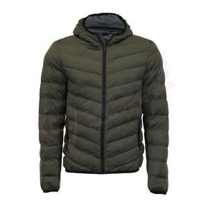 Parka deportiva con capucha de estilo callejero para hombre, chaqueta impermeable con burbujas y bolsillos personalizados para invierno y verano - Product Image 1