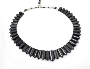 Más vendidos, collar de ónix negro Natural de estilo clásico de alta calidad raro, hecho a mano colgante de piedras preciosas, Gargantilla, joyería, regalo de fiesta - Product Image 4