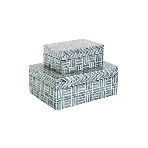 Boîte à mouchoirs en nacre personnalisée et plateaux de service d'affichage décoratif pour restaurant et hôtel - Product Image 3