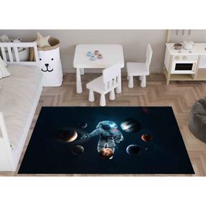 พรมพิมพ์ลายกาแล็กซี่กาแล็กซีสำหรับตกแต่งภูมิทัศน์อวกาศ พรมเนื้อนุ่มแบบไม่ทอ - Product Image 2