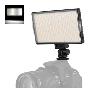 แผงไฟวิดีโอ LED ใหม่เอี่ยมสำหรับการถ่ายภาพด้วยกล้อง อุปกรณ์เสริมน้ำหนักเบาที่ใช้แบตเตอรี่ไร้สาย - Product Image 1