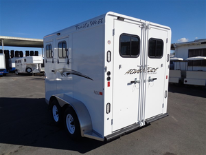 Quality Float Triple Wall Aluminum 2026 Trails West Adventure MX II 2H, Two Horse Livestock <b>Trailers</b> Available in Bulk Buy Now - Product Image 6