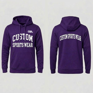 Team Hoodies With Front Pocket Soft Cotton Comfortable Wear For Training Sessions Sports Clubs And Group Activities - Product Image 6