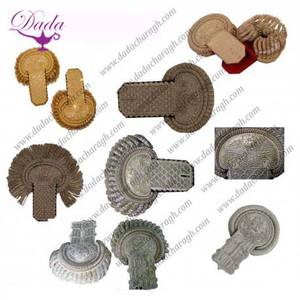 Épaulettes de commandant brodées en tissu, magnétiques et réutilisables, de haute qualité, à coudre - Product Image 4