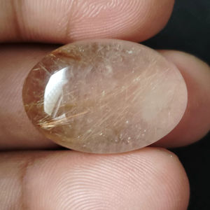 High Quality Natural Bulk Rutile Quartz <b>Healing</b> <b>Crystal</b> and Jewelry Supply for Pendant & <b>Necklace</b> Copper Mixed Size UDGEMS Brand - Product Image 2