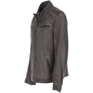 Vestes en cuir d'hiver pour hommes de haute qualité en cuir véritable respirant de qualité supérieure avec veste de nouvelle collection en duvet pour homme - Product Image 5