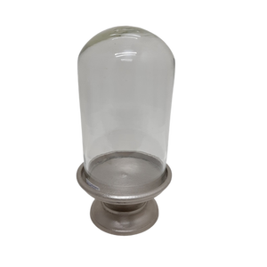 ที่วางเค้กทำจากอลูมิเนียมสีดำและแก้วสีธรรมชาติสไตล์โมเดิร์นสำหรับตกแต่งห้องครัวในบ้านโต๊ะ - Product Image 2