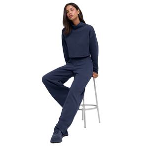 Pantalones Deportivos de Felpa para Mujer, Cintura Alta, Cálidos, Suaves y Cómodos, Pantalones de Salón, Logotipo Personalizado OEM, Pantalones Casuales de Moda de Invierno - Product Image 2