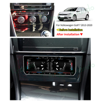 Écran LCD de climatisation Krando 7 pouces pour Volkswagen VW Golf 2013 - 2018, contrôle de la température de l'habitacle, affichage LCD