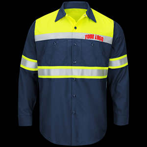 Gilet de sécurité de haute qualité pour l'industrie du parfum, conforme à la norme ANSI Classe 1, imperméable, couleur personnalisée, polyester, logo personnalisé, OEM ODM - Product Image 6