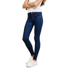 Pantalones vaqueros ajustados personalizados de la marca BD, recién llegados, pantalones vaqueros de cintura media para mujer, informales transpirables para el verano, precio mayorista - Product Image 4