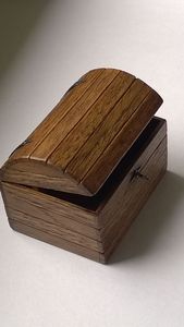 Solid Wood Jewelry <b>Box</b> Multi-layer <b>Lock</b> Antique Chinese Style <b>Wooden</b> Jewelry Storage <b>Box</b> - Product Image 2