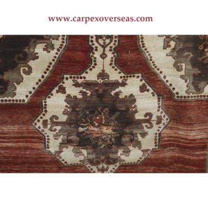 Ensemble de tapis en laine Oushak de haute qualité traditionnel fait à la main et fabriqué à la machine résistant aux taches lavable pour la salle de prière commerciale à la maison - Product Image 4