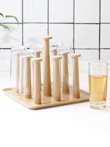 Mango Wood Glass Holder Multifunction Mug Holder <b>Tree</b>-Best Quality Kitchen and Home Tabletop Decor Cheap Price - Product Image 4