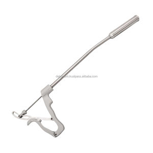 เครื่องมือสัตวแพทย์แบบใช้ซ้ำได้ ทำจากสแตนเลส สำหรับใส่ยาแบบก้อน  ออกแบบโดย DEBONAIRII สำหรับใช้ในโรงพยาบาลและคลินิกเพื่อการรักษาสัตว์ - Product Image 2