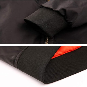 Diseño personalizado Streetwear Jersey Chaquetas deportivas Rayas 100% Nylon Reflectante Chaqueta cortavientos - Product Image 5