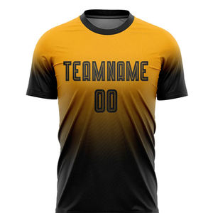 Nuevo Uniforme de Fútbol a la Moda, Último Diseño, Camiseta de Fútbol Unisex, Personalizada con Impresión OEM, Manga Corta, Secado Rápido, Transpirable - Product Image 4
