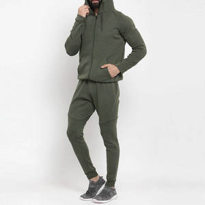 Ensemble de survêtement décontracté à capuche pour homme, nouvelle mode, personnalisé, jogging 2 pièces, 100% coton par RSW - Product Image 2