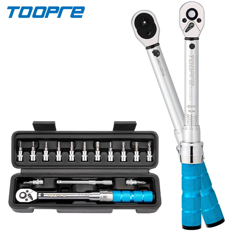 TOOPRE自転車トルクレンチプリセット調整可能トルク1/4 Xiaofei 2-24NM