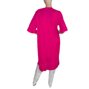 Ensemble de 2 chemises de nuit pour femmes Chase Value - Rose foncé - Taille unique - Tissu en soie - Product Image 2