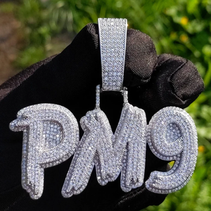 Collar con colgante de cara de Hip Hop religioso cristiano Chapado en plata para hombre, colgantes y dijes de moda - Product Image 1