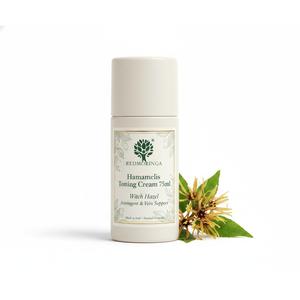 Lozione Corpo Tonificante Astringente all'Hamamelis 75ml, Formula Naturale Idratante Profonda RedMoringa, Testata Dermatologicamente, OEM - Product Image 1