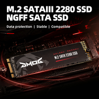 Внутренний твердотельный накопитель M.2 SATA SSD 1 ТБ, высокоскоростное чтение 6 Гбит/с, для ноутбуков и настольных компьютеров