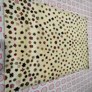 พรมด้านนอกสีน้ำเงินเข้มขนาด9x12พรมปูพื้นตุรกีขนาดใหญ่ลายแอบสแตรกต์ - Product Image 1