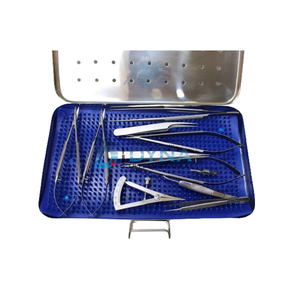 Juego de instrumentos de microcirugía de mano Premium Kit de herramientas microquirúrgicas certificado CE - Product Image 2