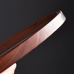 Assiette et vaisselle en bois fruits pour fête de mariage avec vaisselle taille différente et couleur bois naturel - Product Image 3