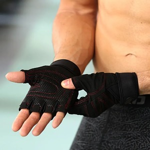 Gants de gymnastique demi-doigt en cuir de haute qualité pour femmes Sports personnalisés Fitness Workout Meilleur prix Outdoor Professional Manufacturer - Product Image 6