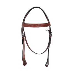 Produits pour chevaux équestres en cuir léger Outillage à la main Headstall Breastplate Reins pour une équitation confortable - Product Image 1
