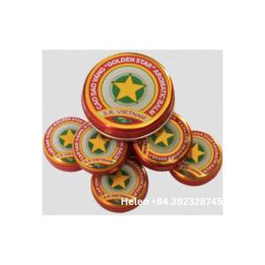 Vietnam Premium Cao Sao Vang-Five Golden Star Balm en varios tamaños 3G 4G 10G para todas las edades Premium Healthcare Supply - Product Image 3